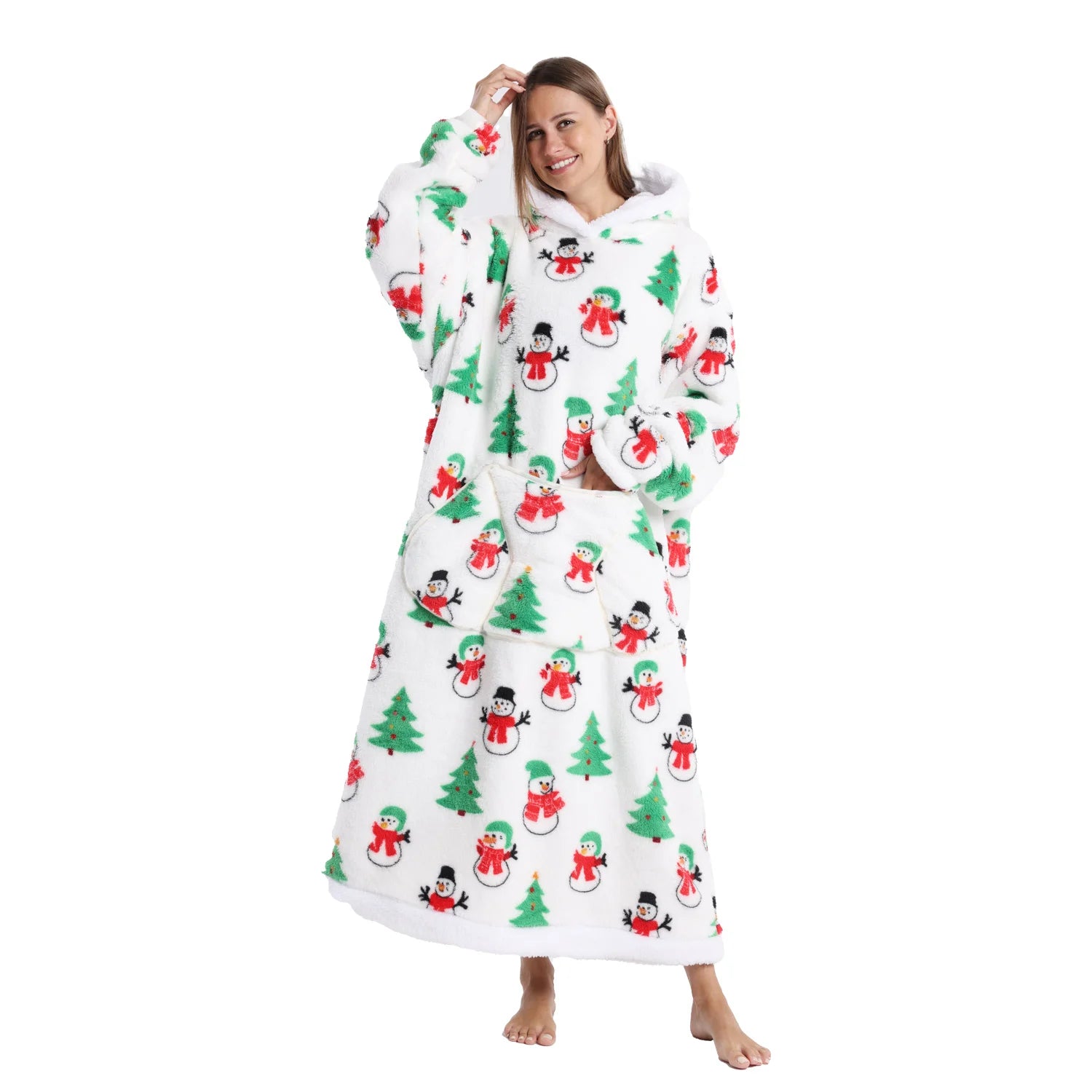 CozyNest - Ultra-Soft Wearable Hoodie Blankets