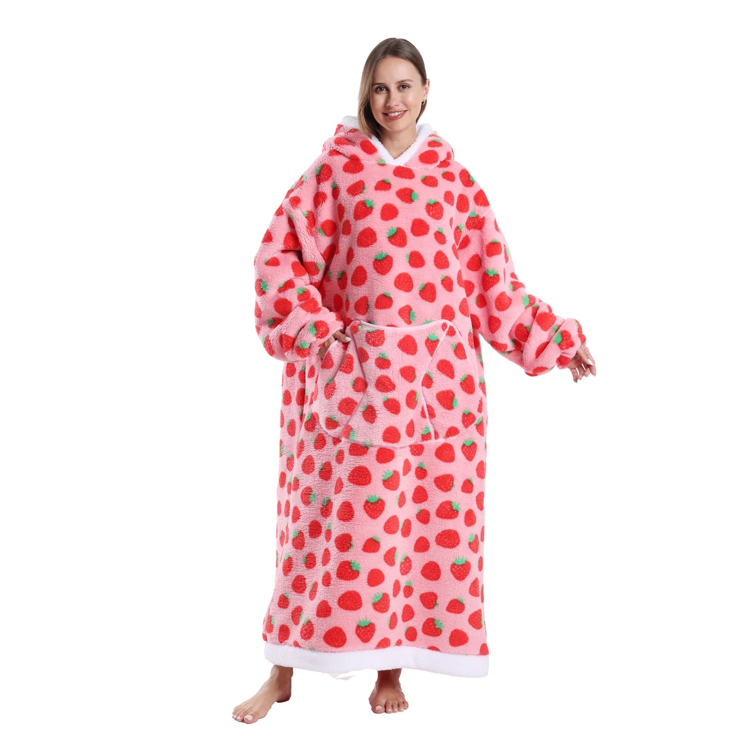 CozyNest - Ultra-Soft Wearable Hoodie Blankets